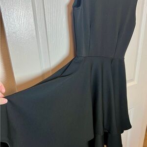 MISSI Black High Low Dress
